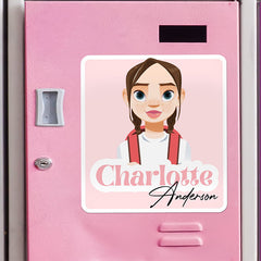 Name Magnet For School Locker - Personalized Magnet