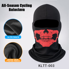 Skull Balaclava Full Face Mask for Men Women, Summer Cooling Ski Mask UV Sun Protection Face Cover, Moisture Wicking Breathable Balaclava Hood with Reflective Strip for Motorcycle Riding