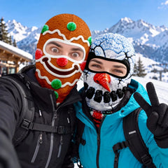 Christmas 3D Funny Realistic Face Ski Mask