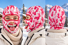 Christmas 3D Funny Realistic Face Ski Mask