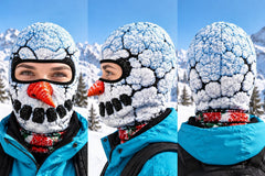 Christmas 3D Funny Realistic Face Ski Mask