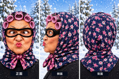 Christmas 3D Funny Realistic Face Ski Mask