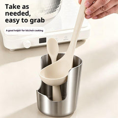 2-in-1 Stainless Steel Spoon & Lid Holder - product photo 5