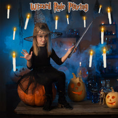 12 flameless floating candles with a magic wand remote - product photo 4 of 10