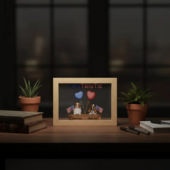 Pawtriotic Wooden Framed