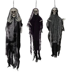 3 pack hanging skeleton ghosts 3 Pack