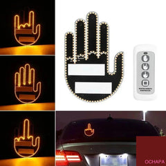 Car gesture atmosphere lamp detail - durable PC build with LED array