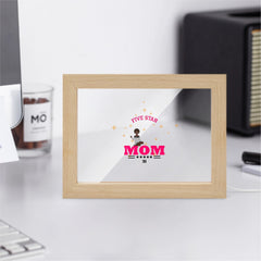 Custom-Printed Commemorative Photo Frame for Mother's Day