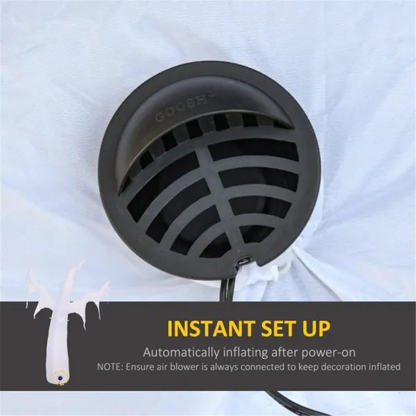 6 ft inflatable dancing ghost - product photo 4 of 6