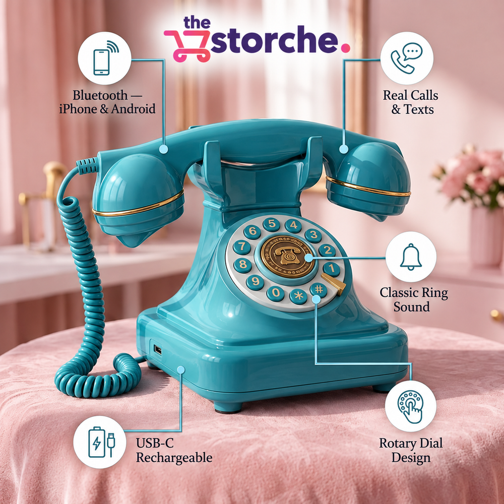Vintage Bluetooth Rotary Phone - product photo 4