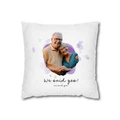 We said yes!Pillow