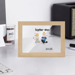 Together since Wooden Framed