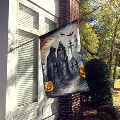 grim reaper halloween house flag - product photo 2 of 8