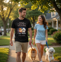 250th Anniversary "Brave Pets, Fearless" Short-Sleeve Tee