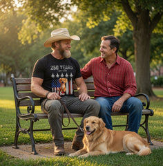 Pets in the U.S. are also getting limited-edition T-shirts for the 250th anniversary
