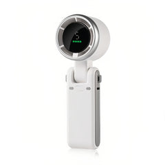 Portable mini USB fan for handheld use, foldable and compact design