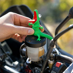 CrocBuddy Croc Bike Buddy - Funny Crocodile Design | Eye-Catching Motorcycle Accessory | Easy Installation Lightweight Build | Unique Bike Decor Gift for Riders