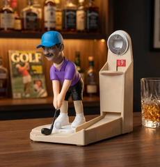 Creative golf ball bottle opener desktop decor product photo 4