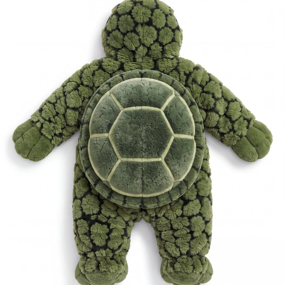 Cozy Turtle Baby Onesie - product photo 3