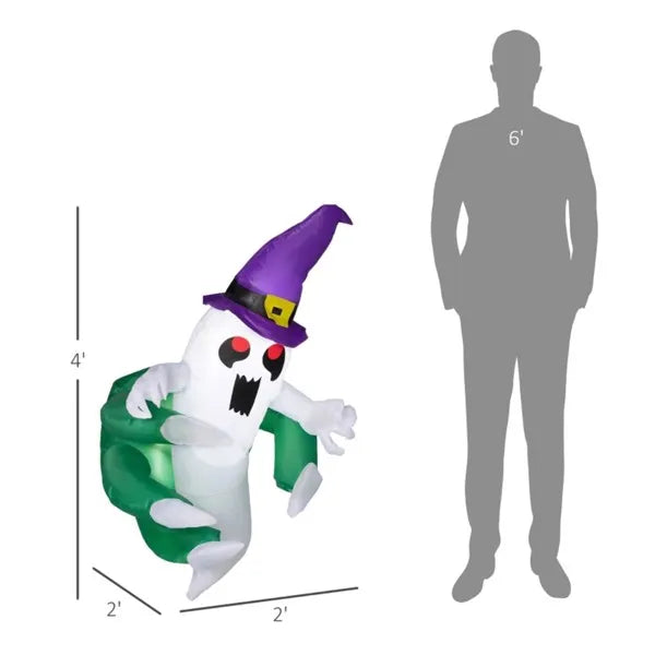 Ghost grabbed by a claw window inflatable - product photo 2 of 6