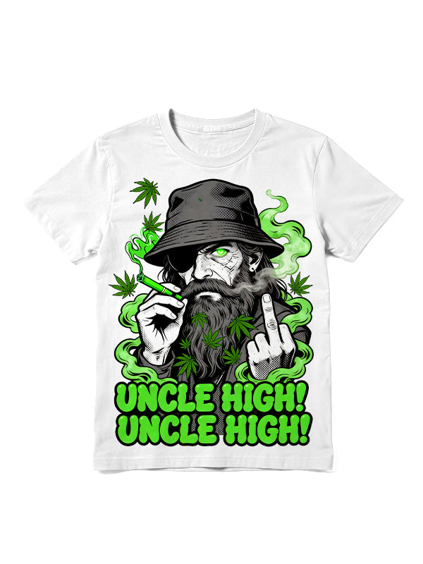 Retro Cannabis Hip-Hop Casual Top