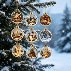 24 Days of Christmas Magic – Glass Ball Ornament Advent Calendar Countdown Box