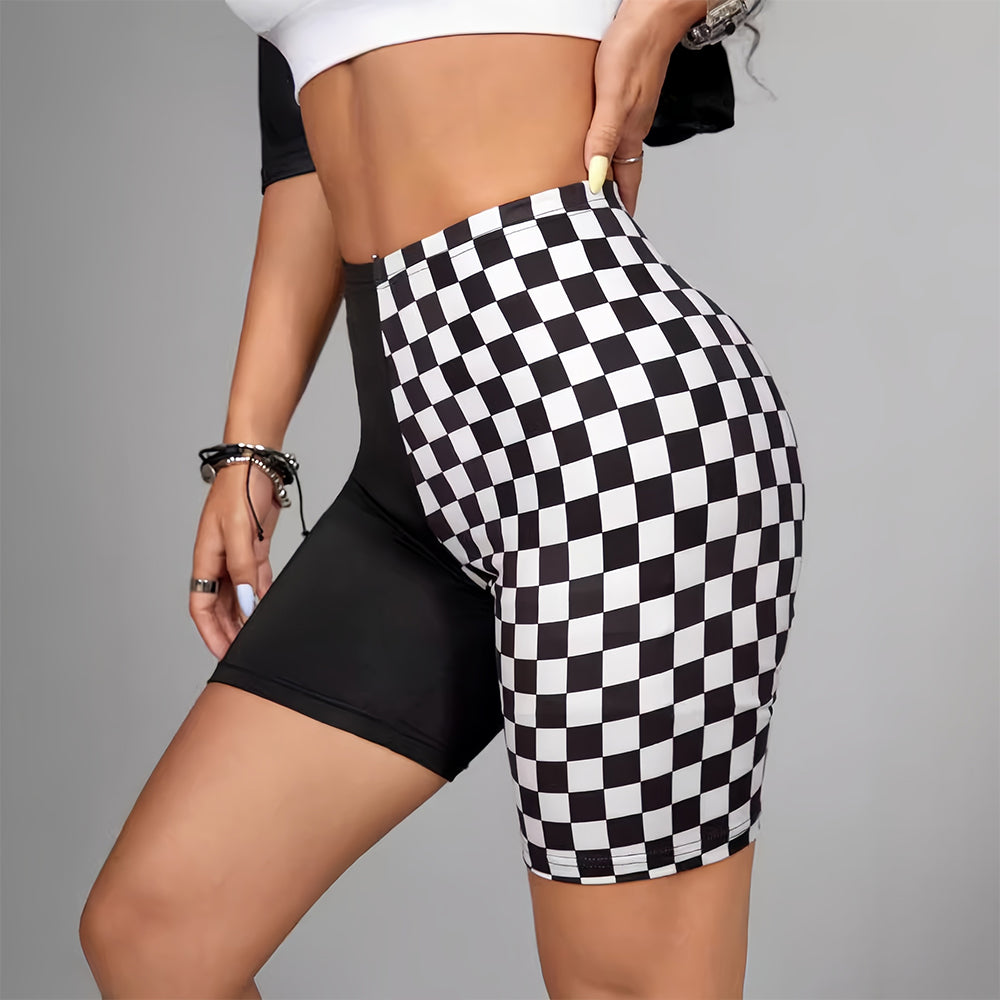 Customized handprint personalized text split-style five-part yoga shorts