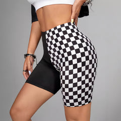 Customized handprint personalized text split-style five-part yoga shorts