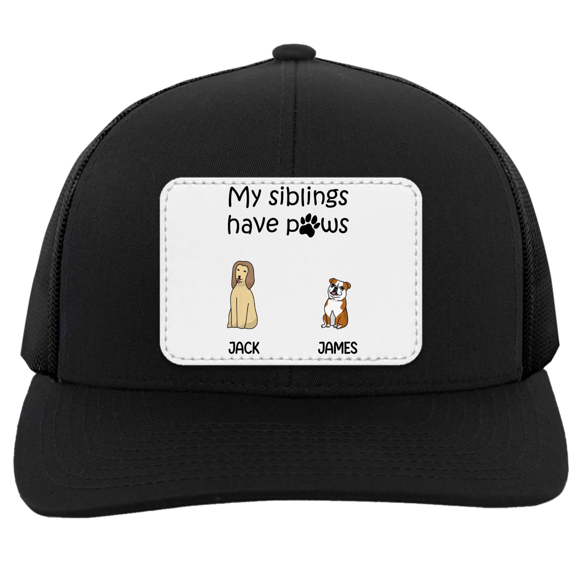 My siblings have paws cap