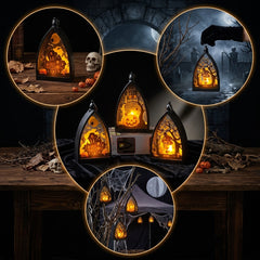 Halloween LED Props - Atmosphere Lights - Electronic Candles - Portable Outdoor Lights