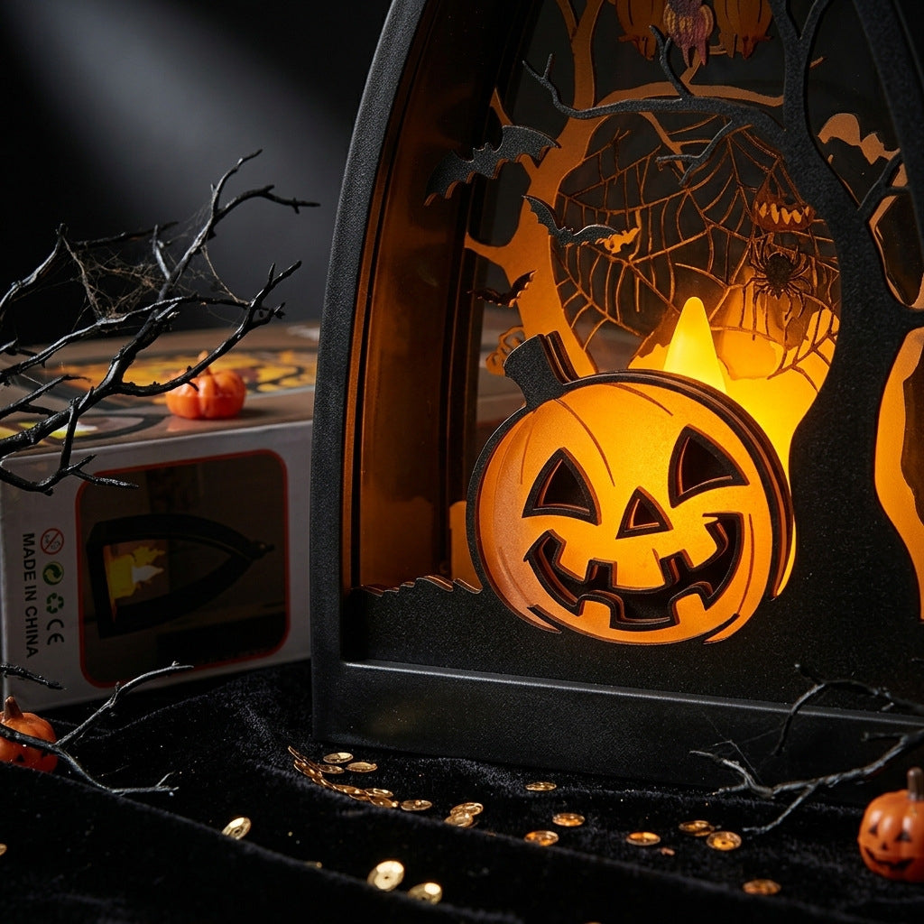 Halloween LED Props - Atmosphere Lights - Electronic Candles - Portable Outdoor Lights