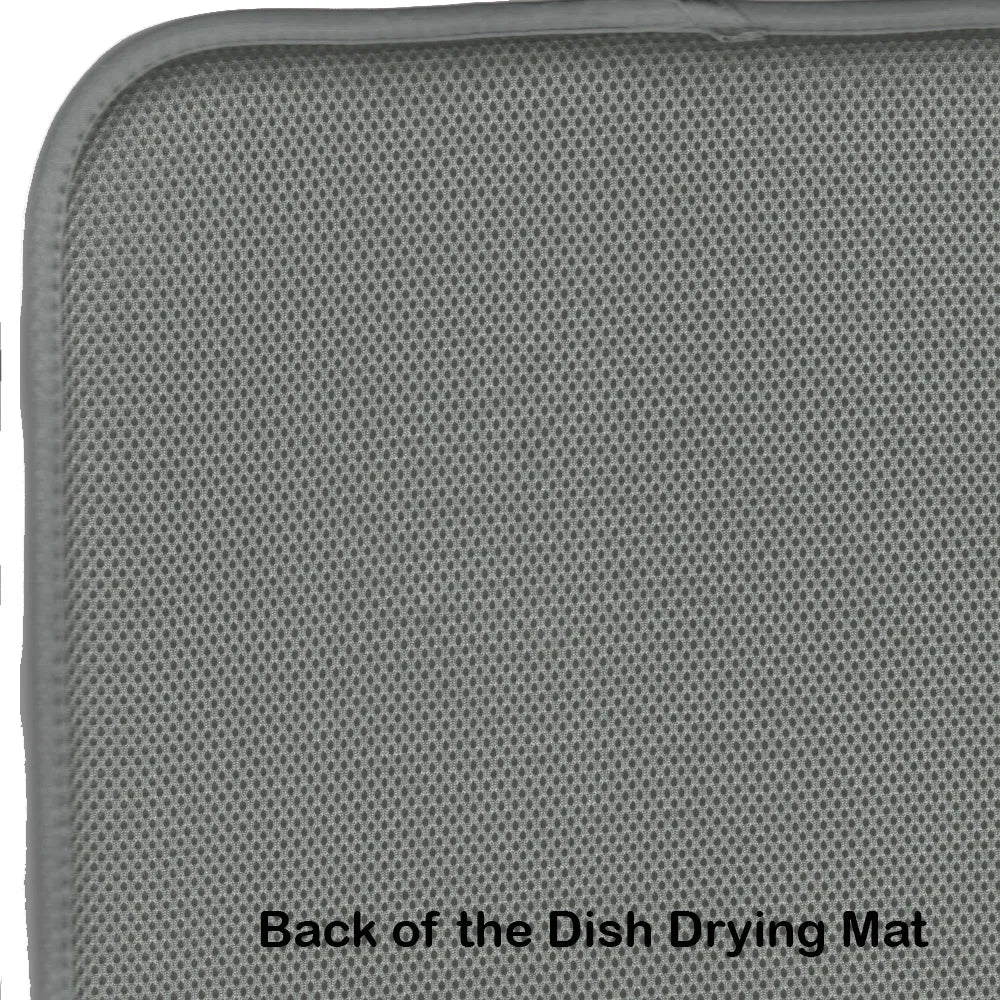 english bulldog halloween dish drying mat - product photo 5 of 8