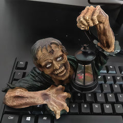 Halloween terror zombie lantern decoration for the courtyard - creating an eerie atmosphere