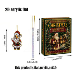 24 Days of Sparkle – Christmas Diamond Painting Advent Calendar Ornament Kit