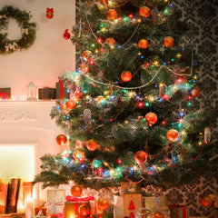 330FT 1000LED String Lights Outdoor Christmas Decoration Lights with Remote IP44 Waterproof 8 Lighting Modes 8 Brightness Timer Plug In Fairy Light Xm