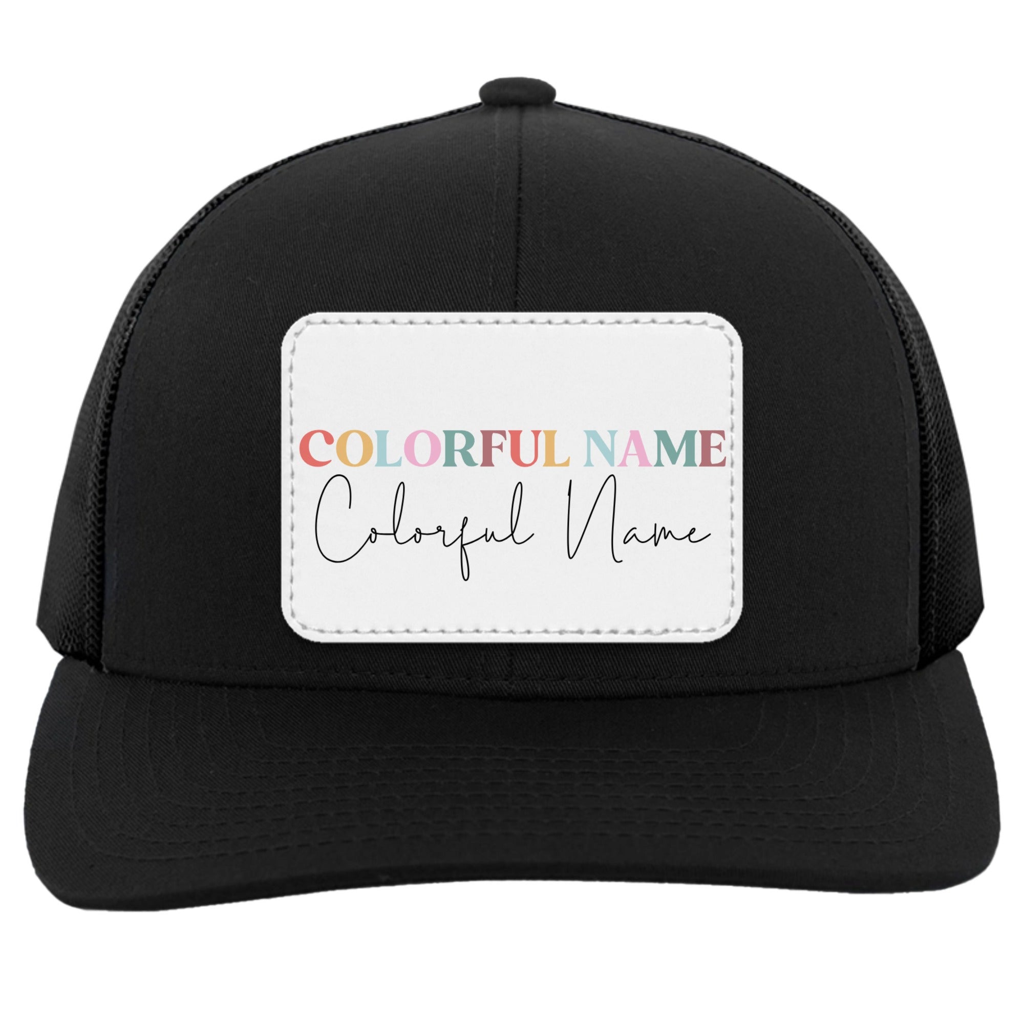 Colorful Name Cap