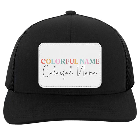 Colorful Name Cap