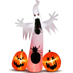 11.8 ft inflatable ghost, spider and pumpkin - product photo 6 of 6