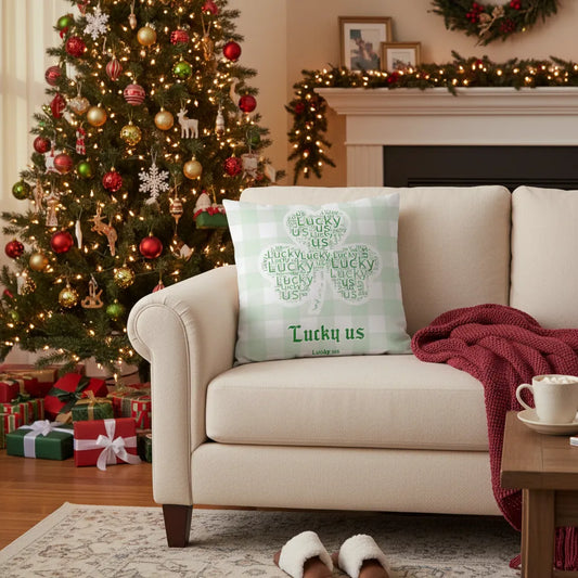 Lucky us Pillow