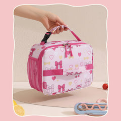 Thermal bag - Cute and durable lunch box for students, suitable for carrying to school.