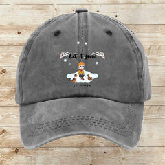 Custom Let it snow Cap