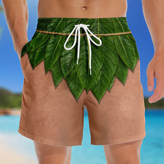 Custom Funny Men Swim Trunks - Personalized Summer Vacation And Travel Gifts For Men - Maximum Confidence