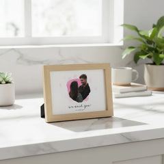 We said yes! Wooden Framed