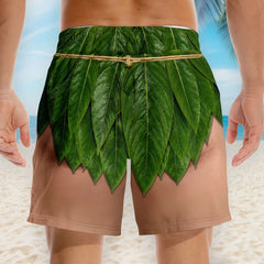 Custom Funny Men Swim Trunks - Personalized Summer Vacation And Travel Gifts For Men - Maximum Confidence