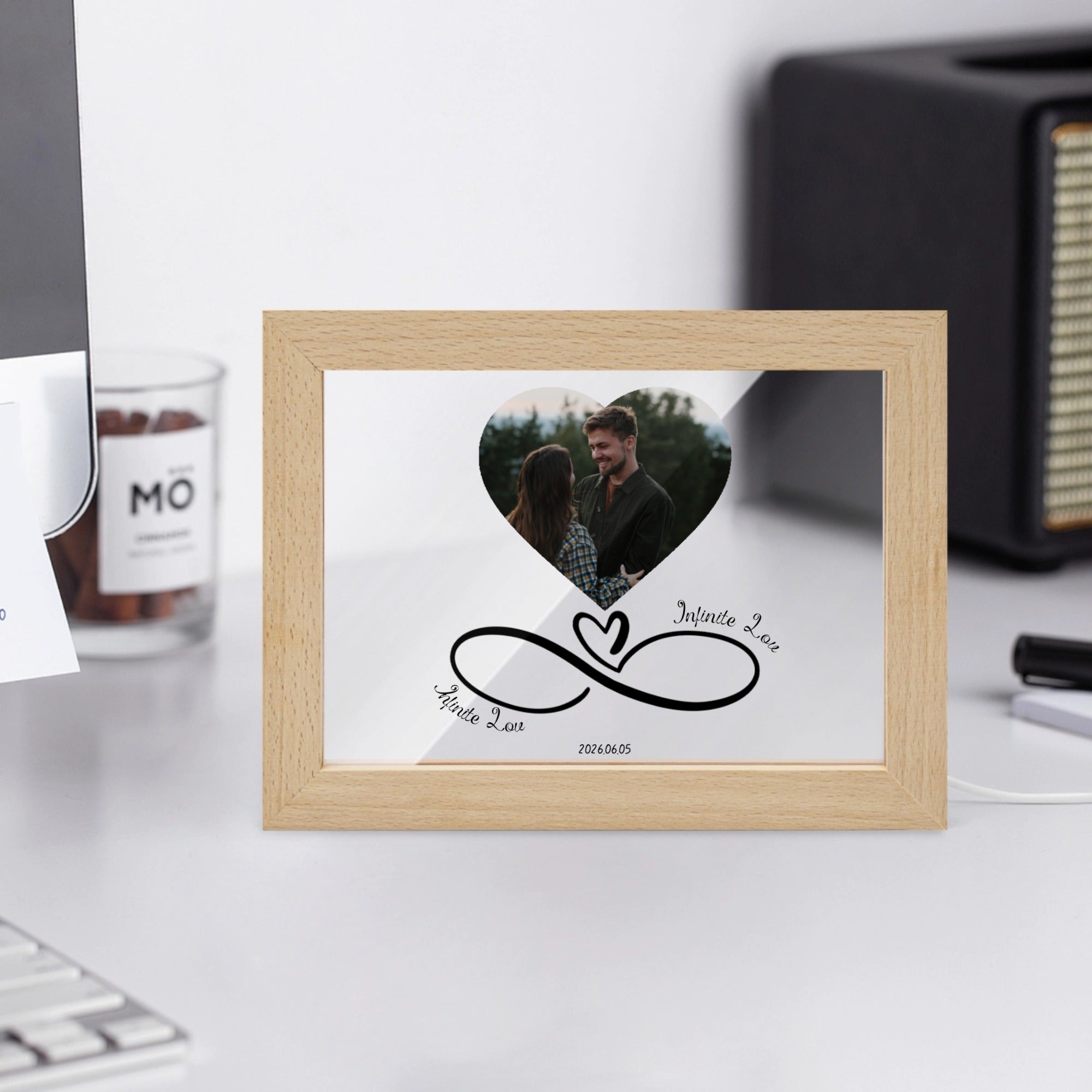Infinite Love Wooden Framed