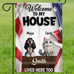 Custom Pet Flag - Personalized America 250th Anniversary Gifts-Proud Patriotic Paws