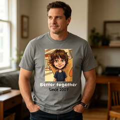 Customize your photos to turn them into short-sleeved versions