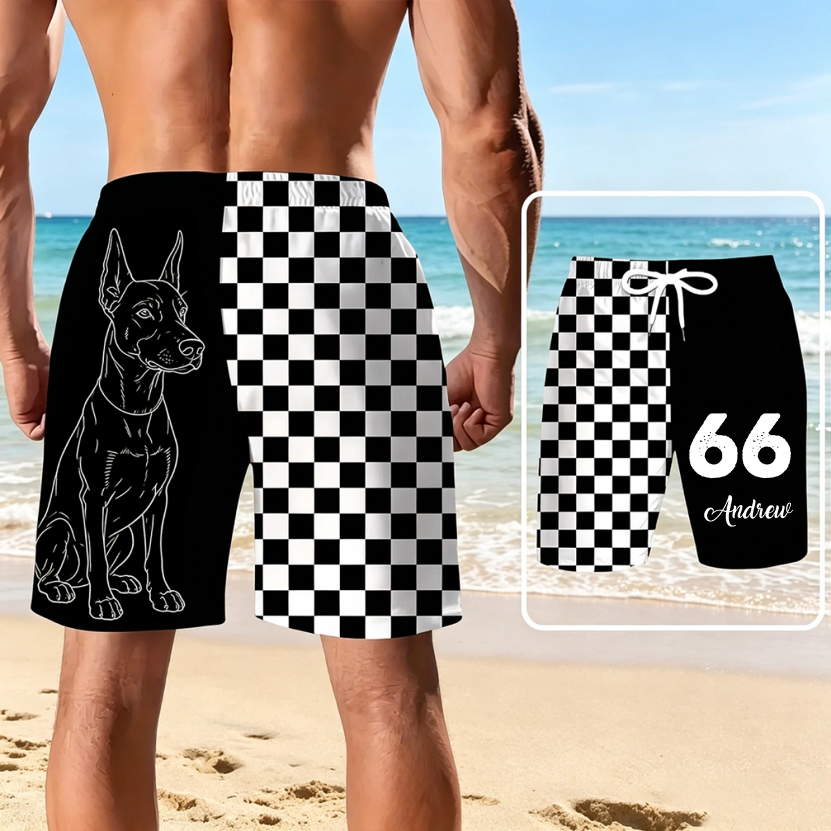 Customize your lucky number and text according to the 41 patterns of the printed design.