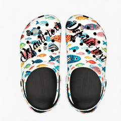 Customize your Content insect and flower slippers, customize printed lightweight outdoor one-piece shoes