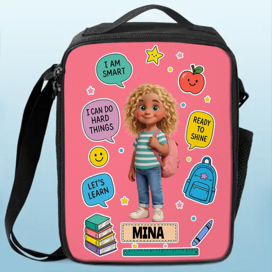 Personalized Customized Lunch Bags - Gift for Children's Schooling